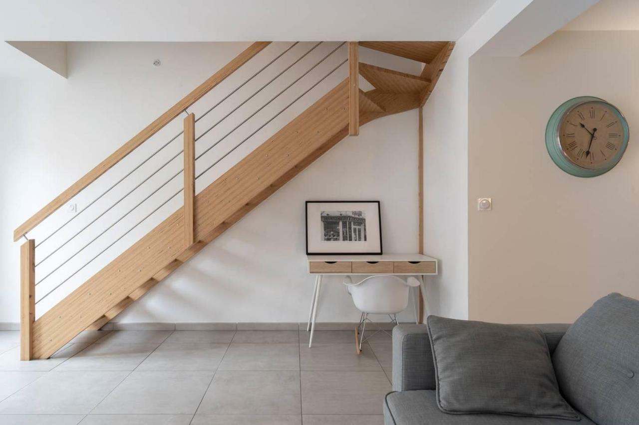 303 - Appartement Duplex Moderne - Jeanne D'Arc, Toulouse Luaran gambar